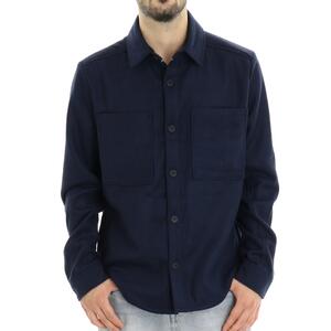JACKET SHIRT BLU